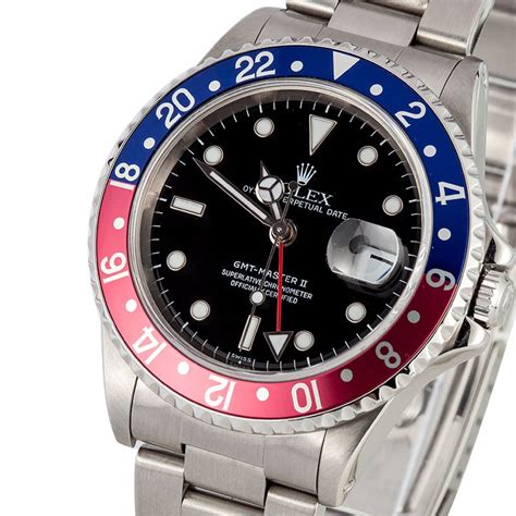 rolex pepsi del 1986|rolex pepsi model 16710.